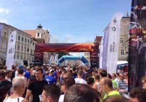 Starterfeld bei Steyrer Stadtlauf