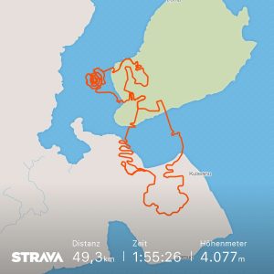 Zwift - Runde auf Watopia